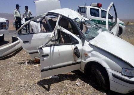 تصادفات مرگبار امروز سیستان و بلوچستان ۱۵ مجروح و یک کشته بر جا گذاشت